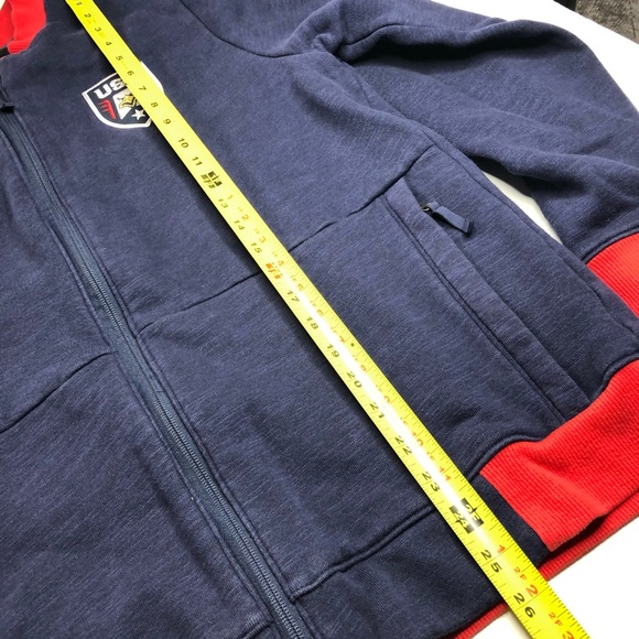 Under Armour USA Bomber sweatshirt track Jacket - Picture 6 of 10